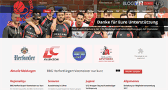 Desktop Screenshot of bbg-herford.de